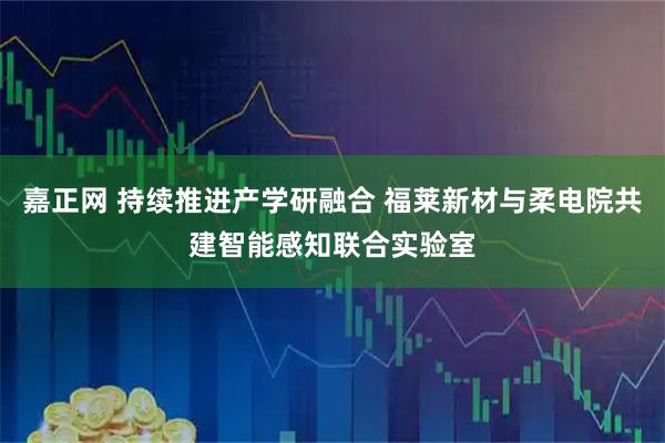 嘉正网 持续推进产学研融合 福莱新材与柔电院共建智能感知联合实验室